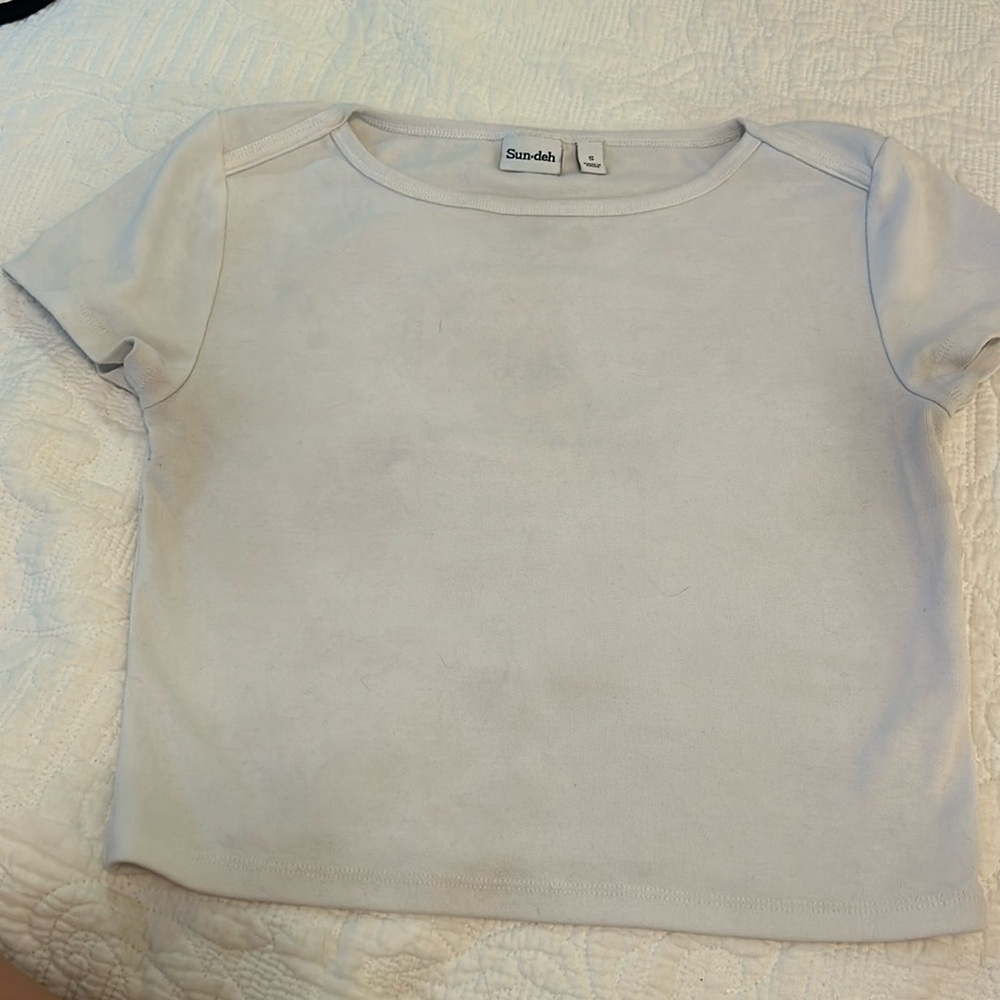 Sunday best aritzia white tee